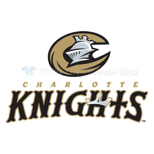 Charlotte Knights Iron-on Stickers (Heat Transfers)NO.7950